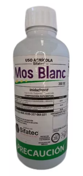Insecticida Mos Blanc 350 SC (1 Litro) | Finca Los Laureles
